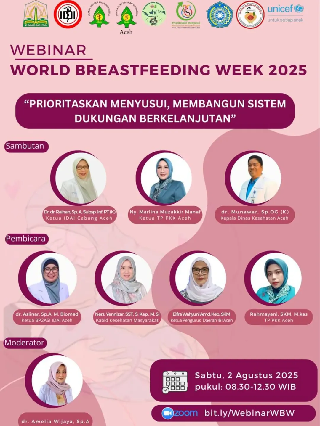 Flyer Webinar World Breastfeeding Week 2025