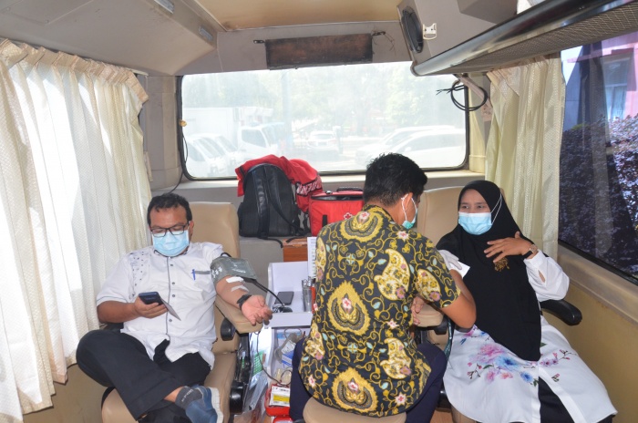 ASN Dinas Kesehatan Aceh Sumbang 39 Kantong Darah