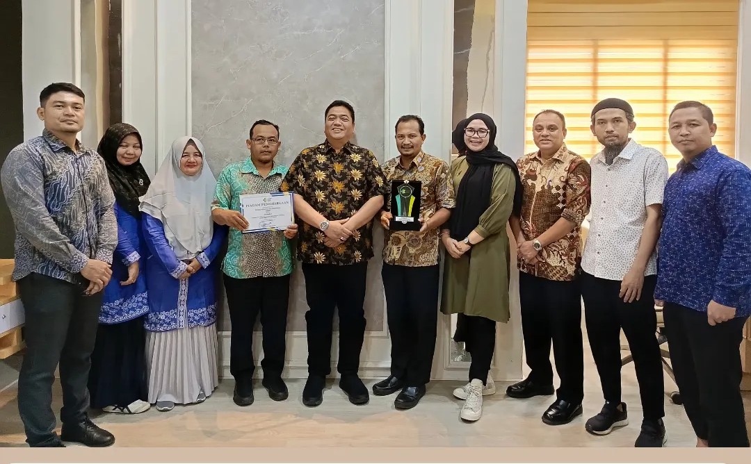 Dinkes Aceh Terima Penghargaan Juara 1 Lomba e-Aspirasi