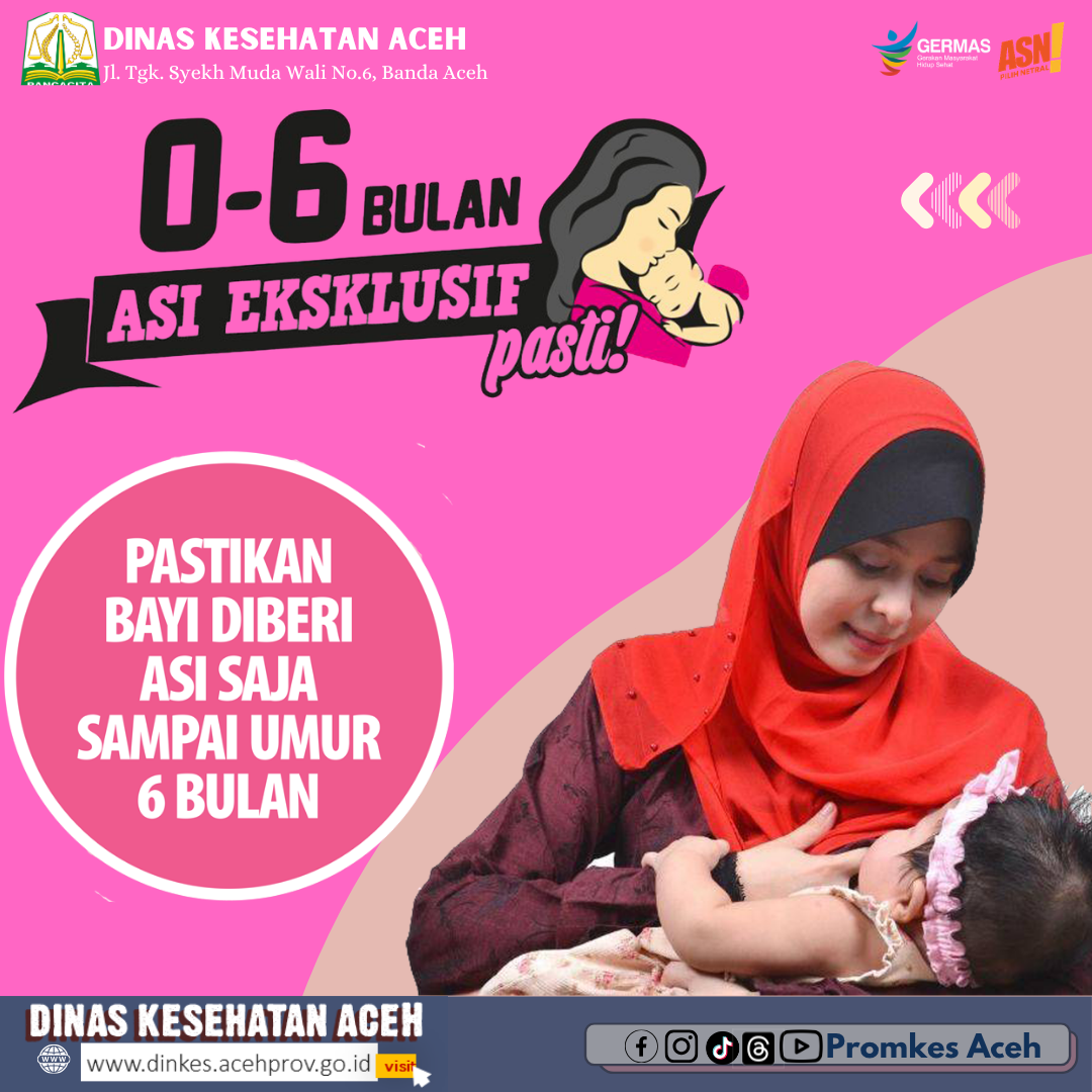 Cukup ASI Saja hingga 6 Bulan