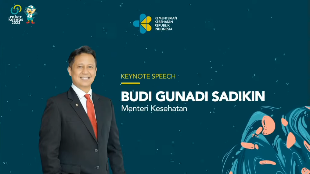 Keynote Speech Menteri Kesehatan Budi Gunadi Sadikin