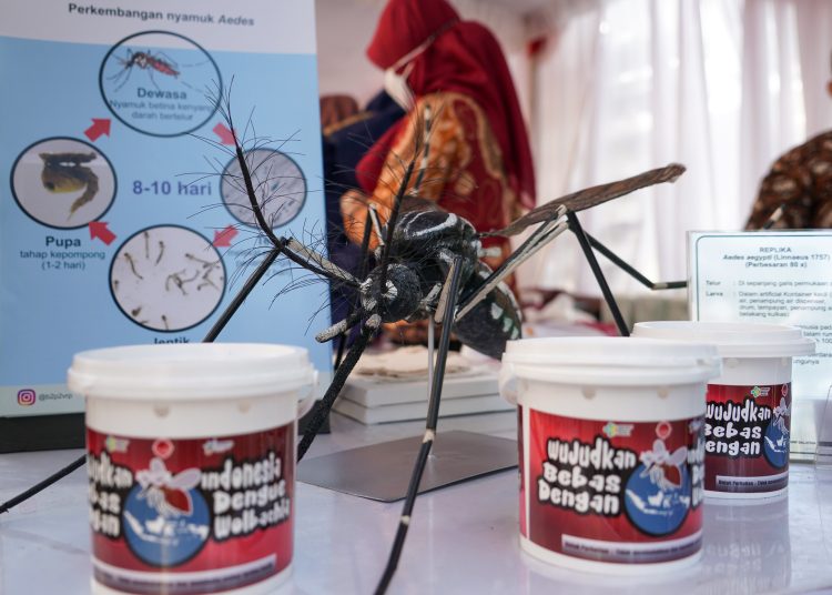 inovasi teknologi wolbachia untuk menurunkan penyebaran Demam Berdarah Dengue (DBD) di Indonesia.