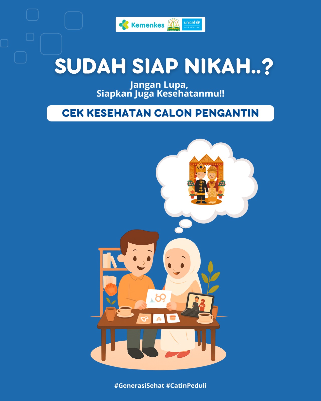 Flyer Cek Kesehatan Untuk Calon Pengantin