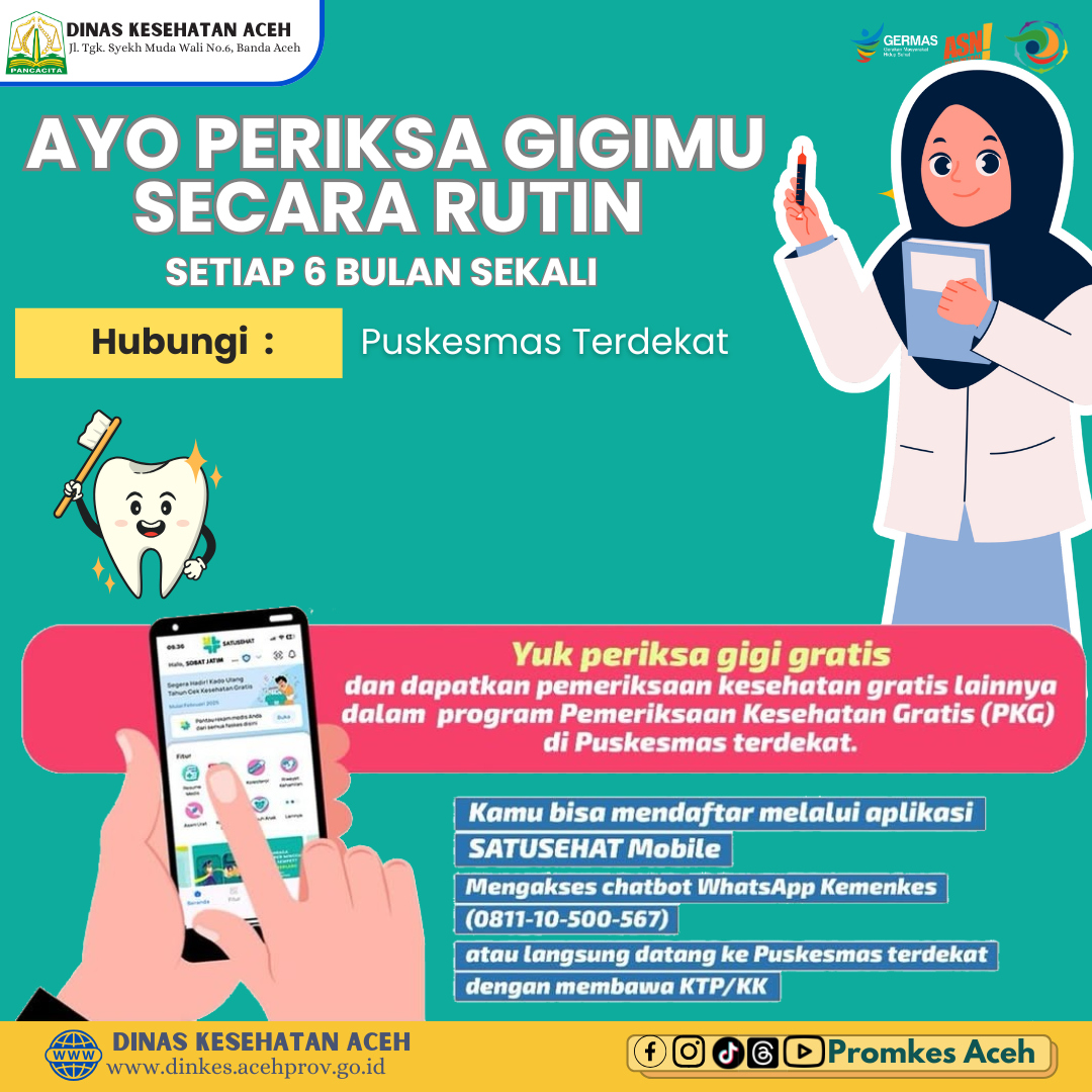 57% Warga Alami Masalah Gigi, Kemenkes Imbau Segera Ditangani di Puskesmas