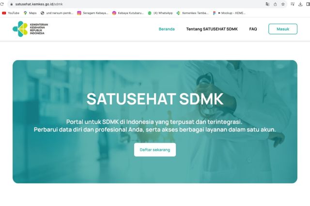 Penerbitan STR Seumur Hidup Lebih Mudah Lewat Portal SATU SEHAT