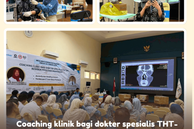Ahli Rinologi Nasional Latih Dokter THT-BKL Aceh Tingkatkan Keterampilan Endoskopi & Pembacaan Hasil CT-Scan