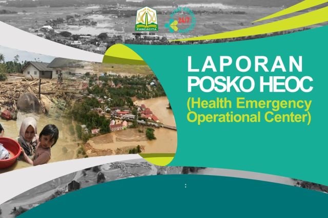 Laporan Harian Posko HEOC Dinkes Aceh