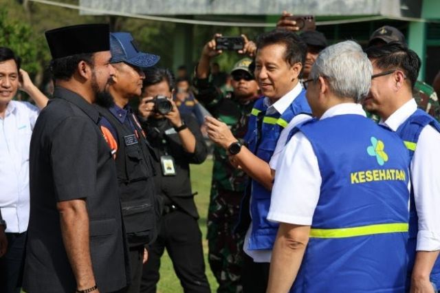 Menkes Resmikan Puskesmas Lokop di Bukit, Bangunan Lama Hilang Disapu Banjir