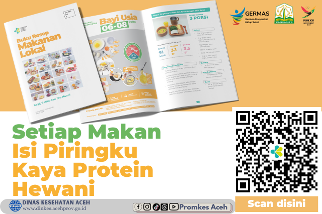 Buku Resep Makanan Lokal Kaya Akan Protein Hewani